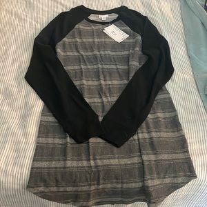 LuLaRoe Erin Top Neutrals NWT